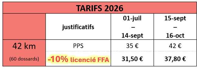 Tarif42km 2